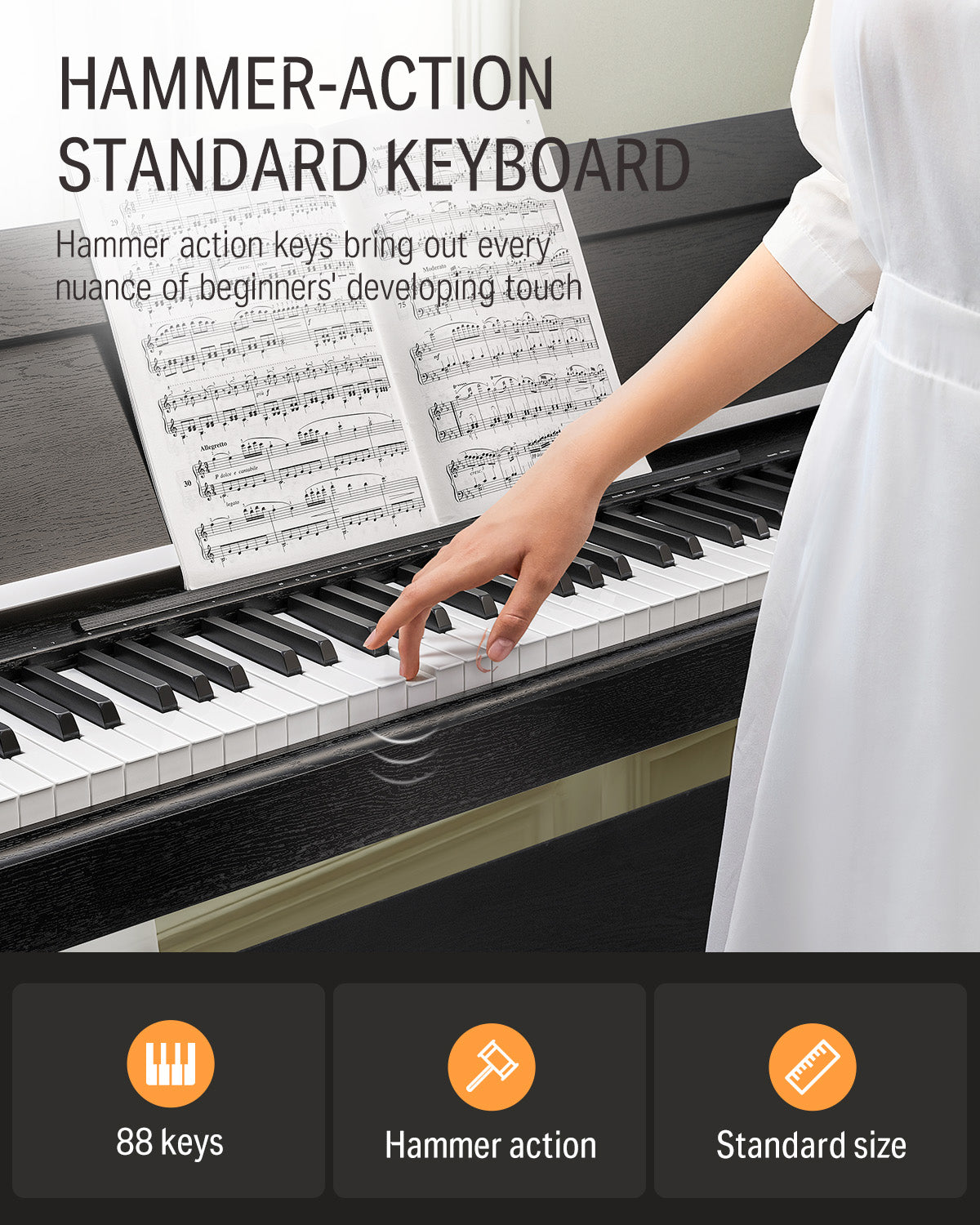 【PRE SALE】Donner DDP-90 PRO Fully Weighted Home Digital Piano -DEC.5th in stock