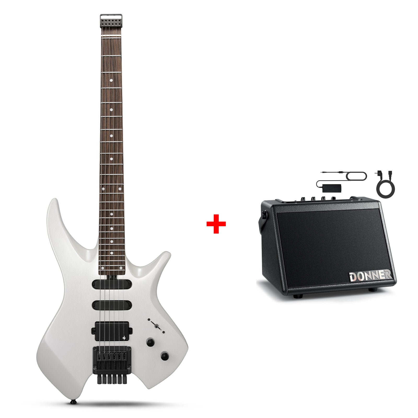 Donner NHL-500 Headless Electric Guitar (HLX-500)