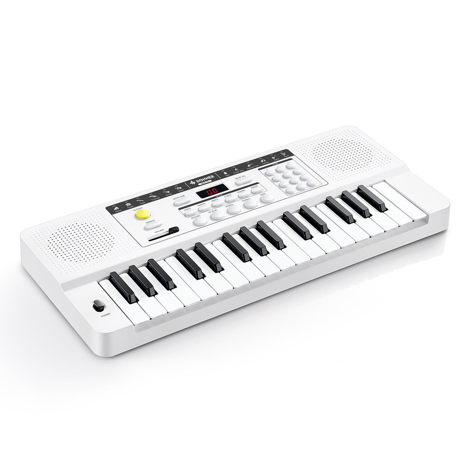 Donner DEK-32 32 keys Electronic Keyboard-White##