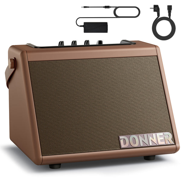 【新品未開封】Donner DDA-20 電子ドラム用アンプ ワイヤレス 20W DDA-20 Mini Drum AMP 20W Wireless Portable Keyboard Speaker Donner