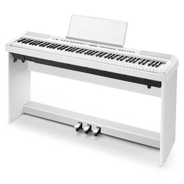 Donner DEP-20 88 Key Weighted Digital Piano with Furniture Stand & 3-Pedal