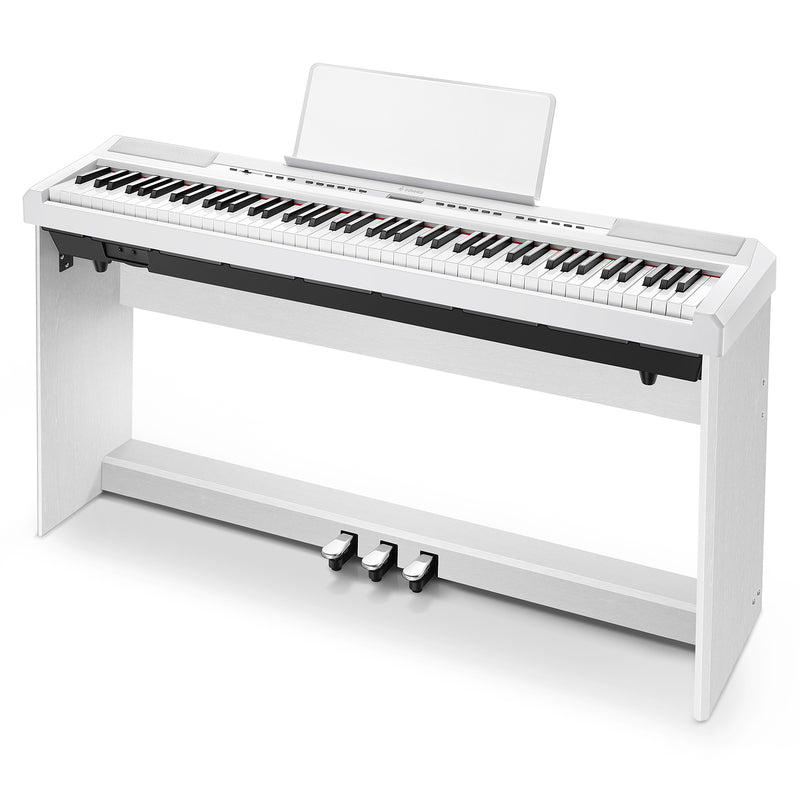 Donner DEP-20 88 Key Weighted Digital Piano with Furniture Stand & 3-Pedal