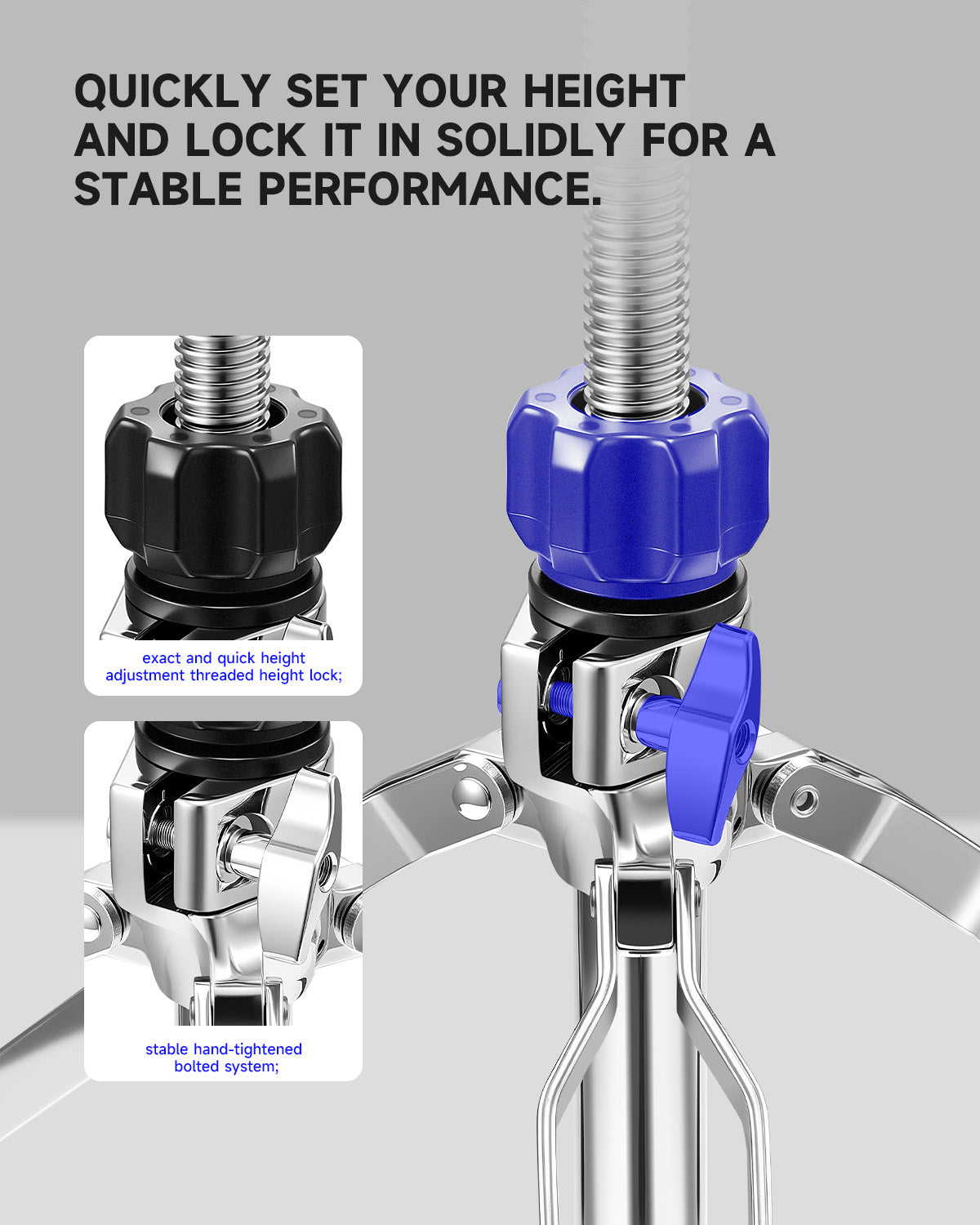 Donner DT-200 Saddle-style Threaded Rod Drum Throne