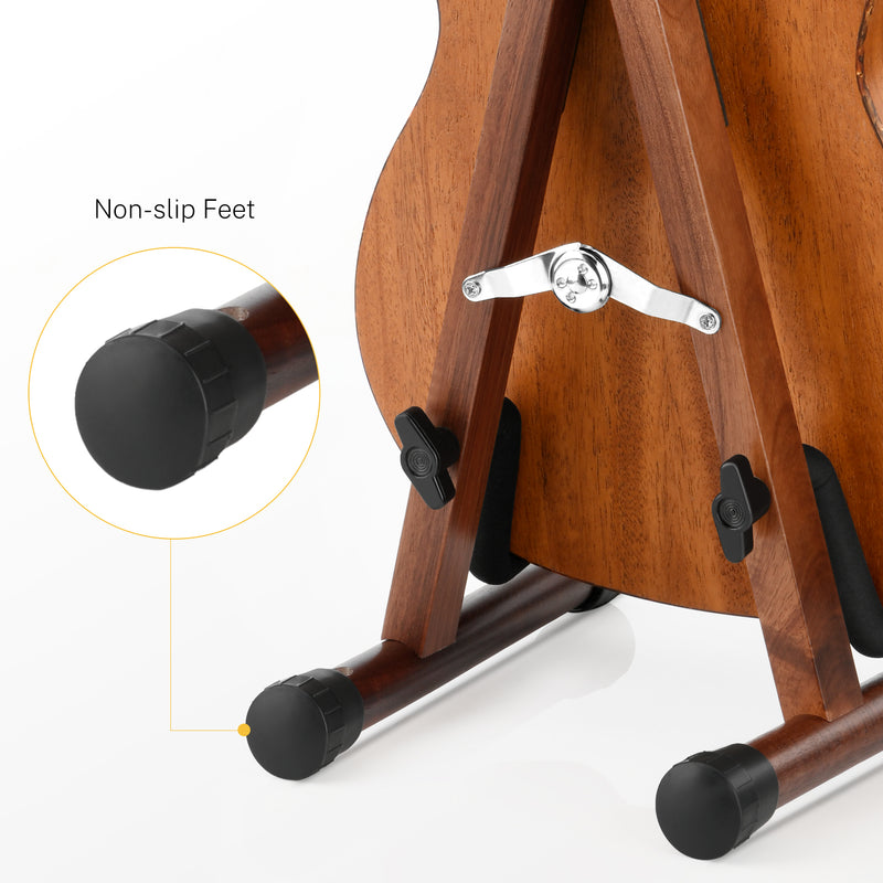 Donner DS-3U Original Wooden Ukulele, Mandolin,Violin Stand, Guitar Stand-Suitable for HUSH™ series