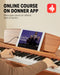 Donner DDP-80 Wooden Style 88 Key Weighted Digital Piano with Stand & Triple Pedals