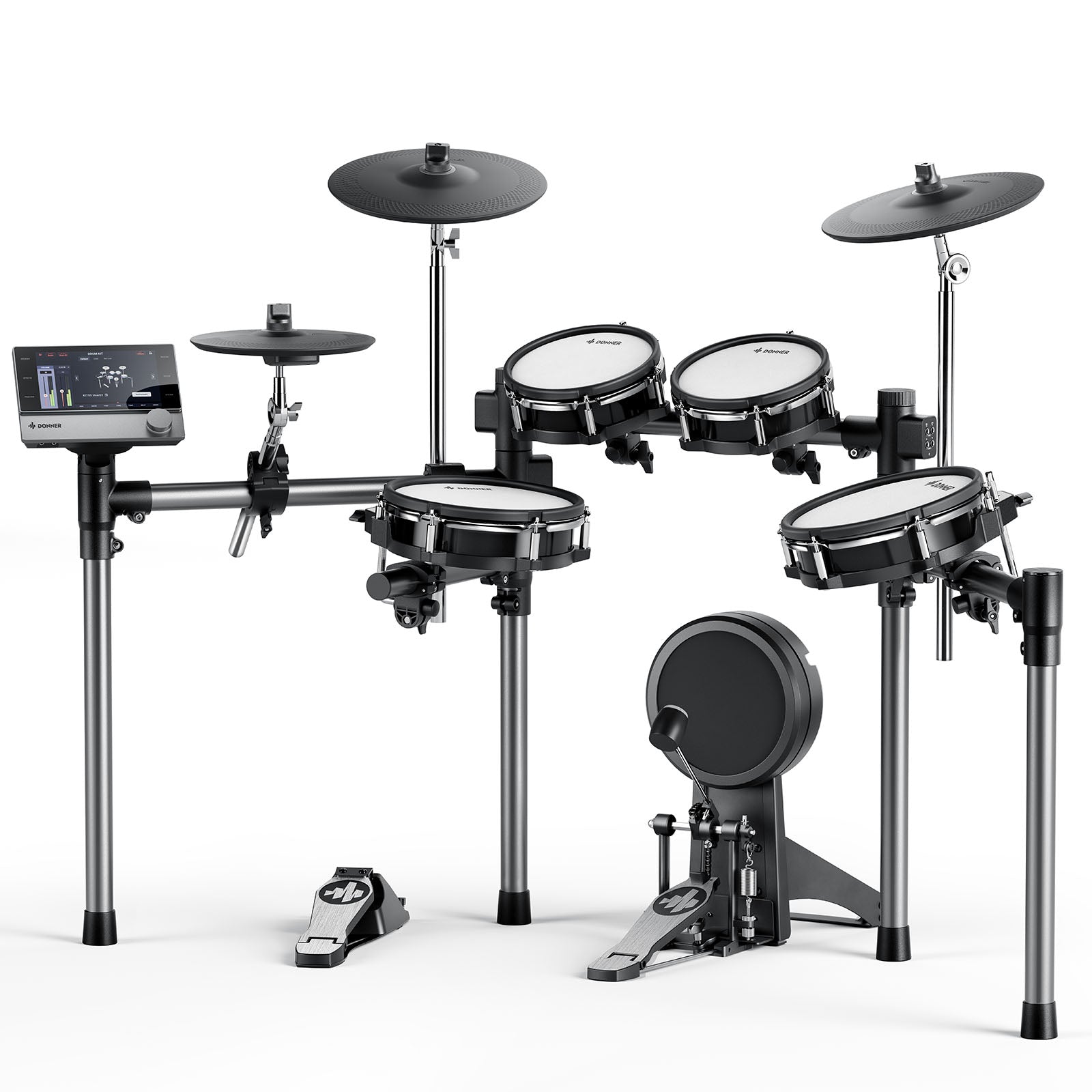 Donner BackBeat Electronic Drum Set 8-Pcs with 1100+ Sounds