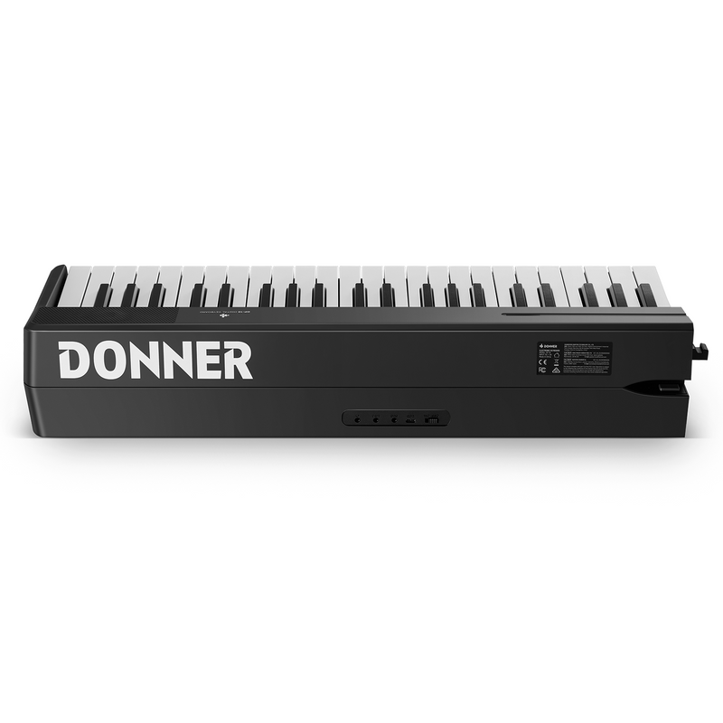 Donner DP-10 Bluetooth Foldable Portable Keyboard 88-Key Semi-Weighted with Bag