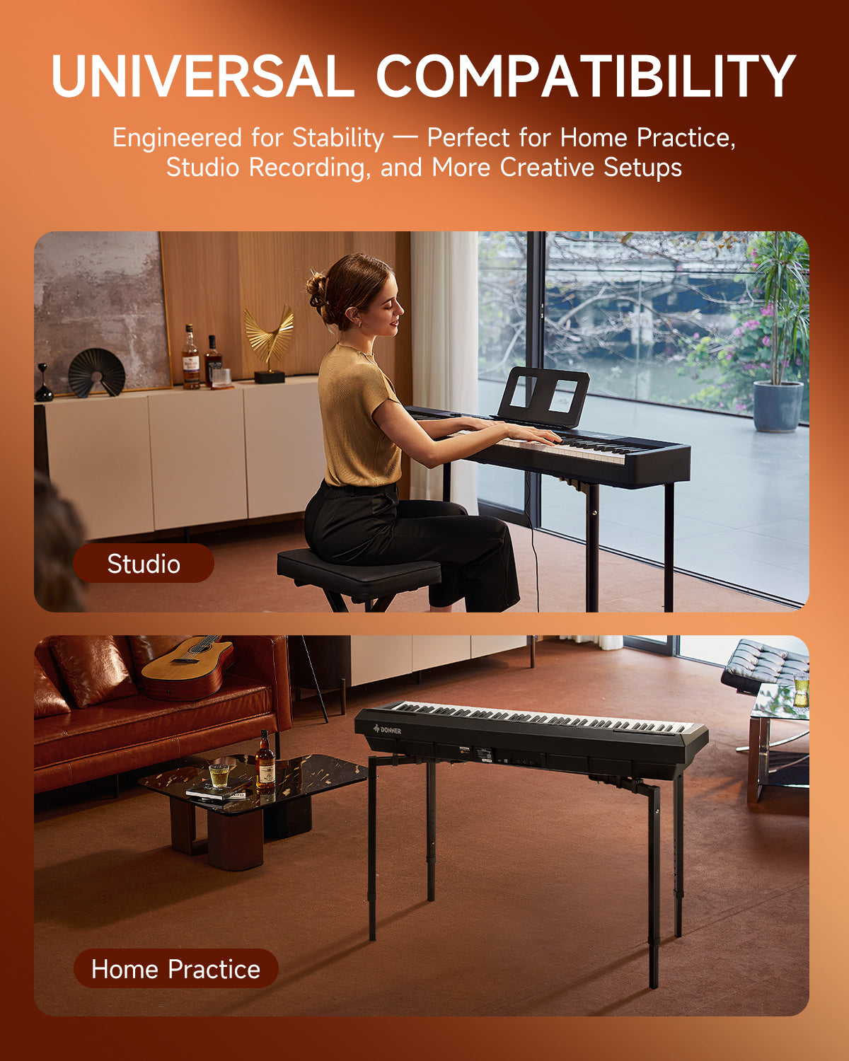 Donner DKS-200 No-Install Keyboard Stand