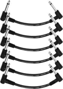 Donner 6-Inch Guitar Effect Pedal Patch Cable 6 Pack