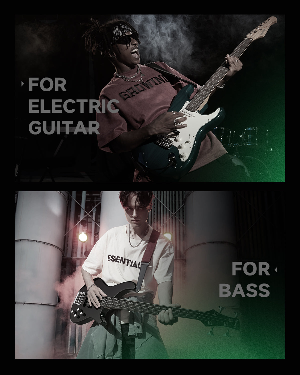 guitar pedal noise filter Donner Noise Killer Noise Gate Pedal 2 Mode for Guitar/ Bass True Bypass