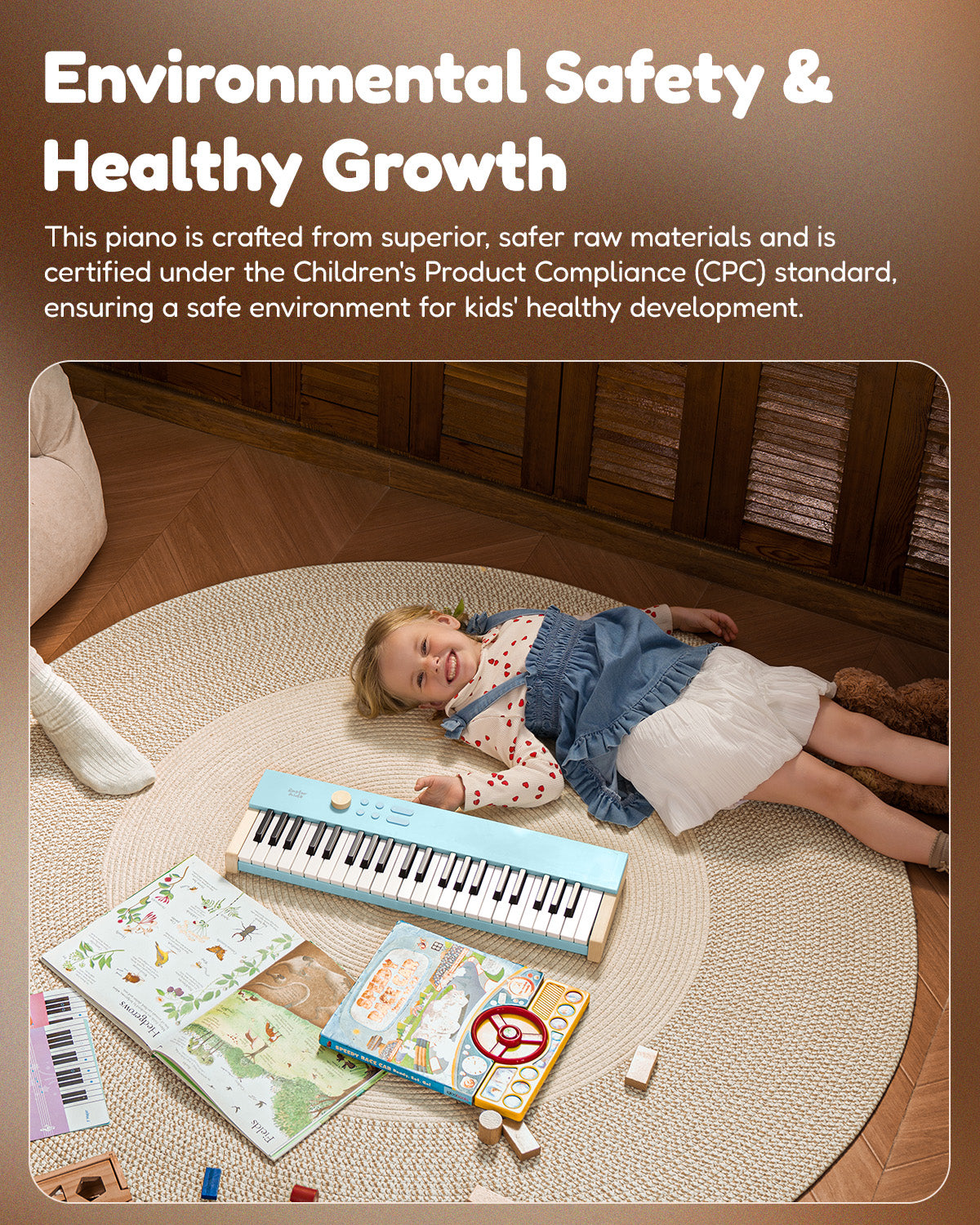 Eastar KIDO V-10 44 Keys Mini Digital Keyboard With Stand