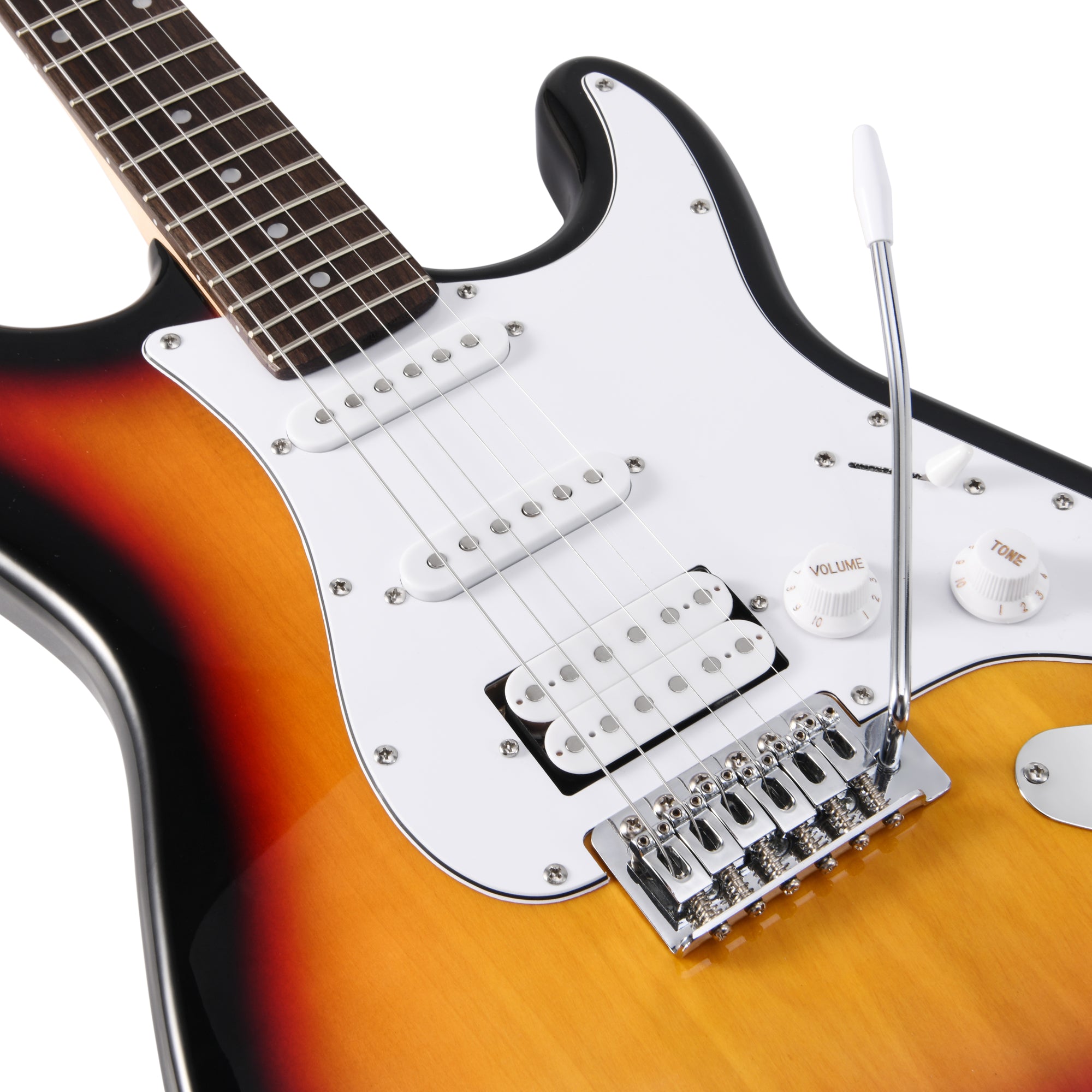 DST-100 HSS Electric Guitar Kit with Amplifier for Beginner