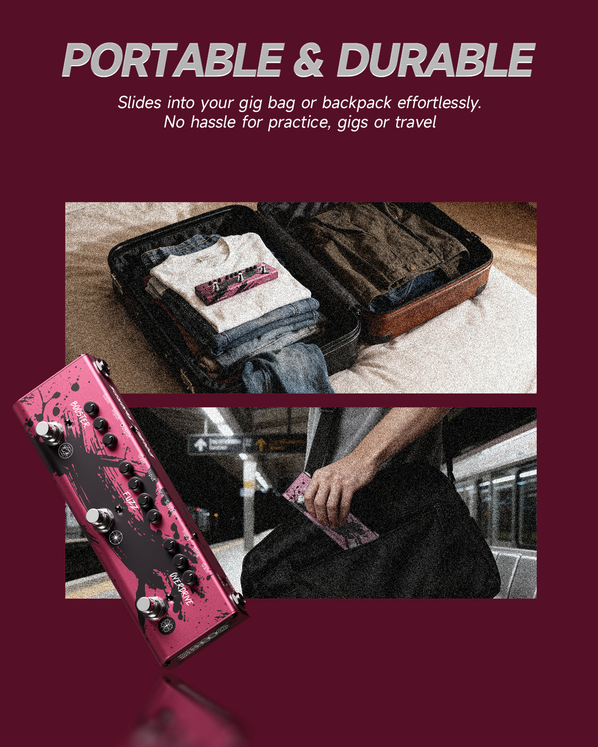 DONNER X MIYAVI Double Swords Pedal