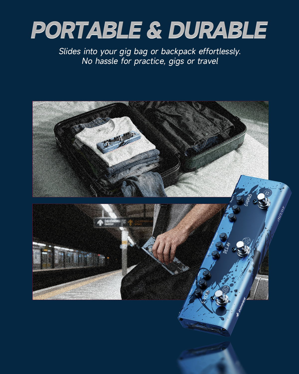 DONNER X MIYAVI Double Swords Pedal