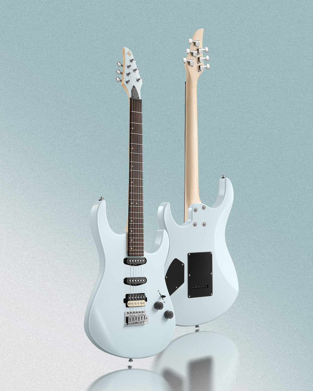 Donner DMT-66 Electric Guitar with Ceramic Single-Coil-Gray##