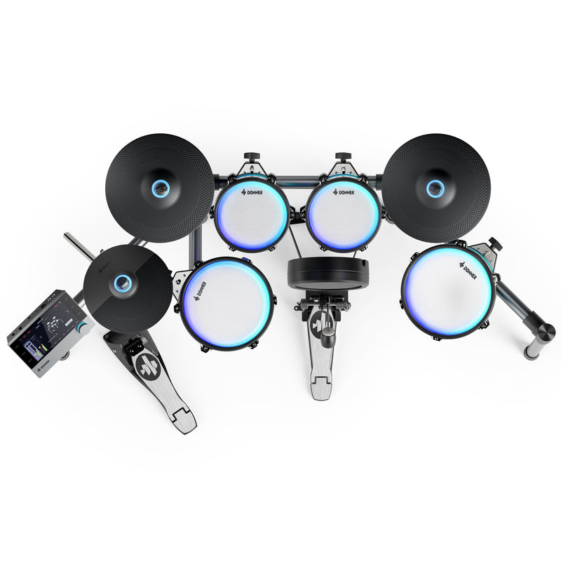 Donner BackBeat Electronic Drum Set 8-Pcs with 1100+ Sounds