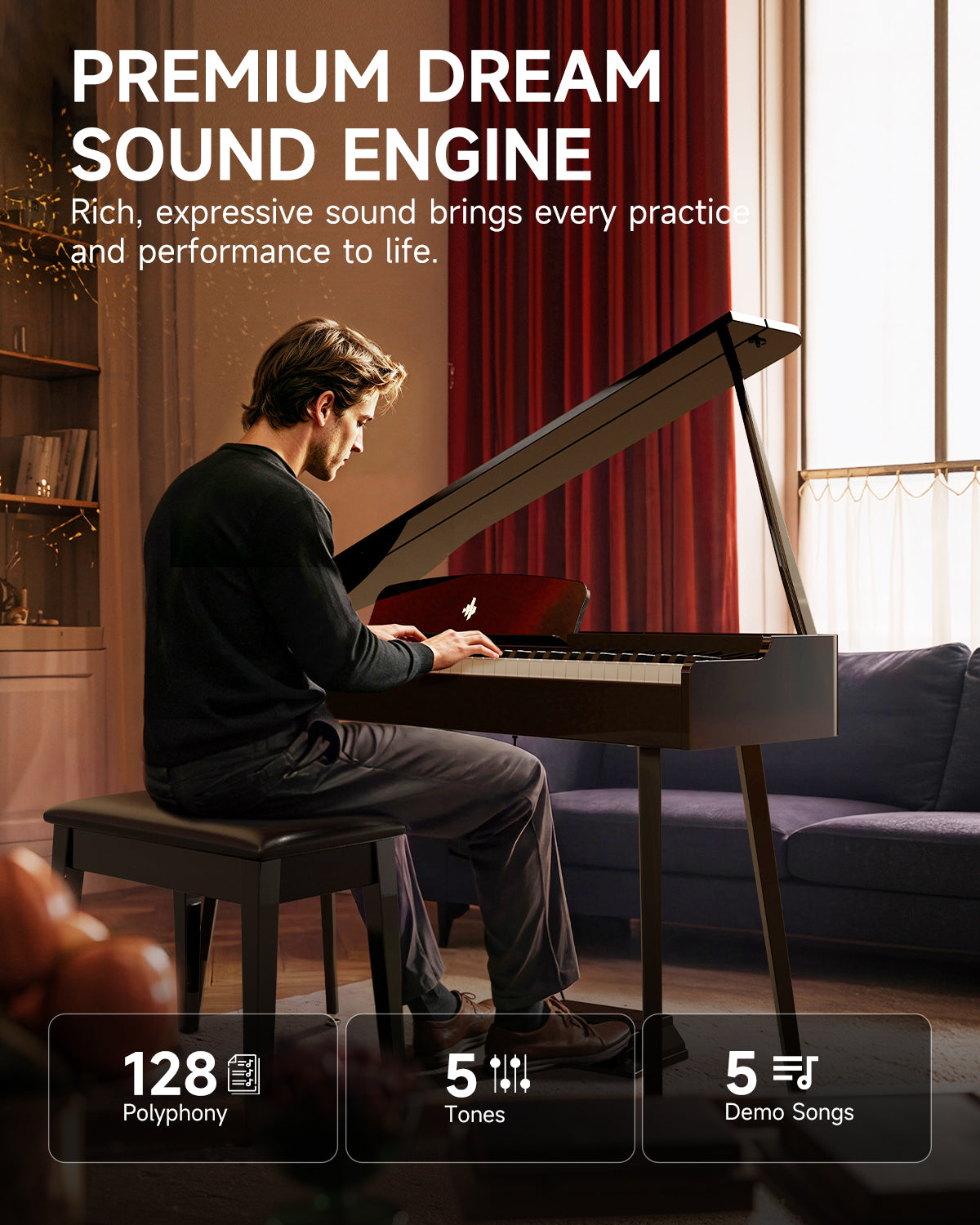 Donner DGP-100 Lightweight Grand Digital Piano