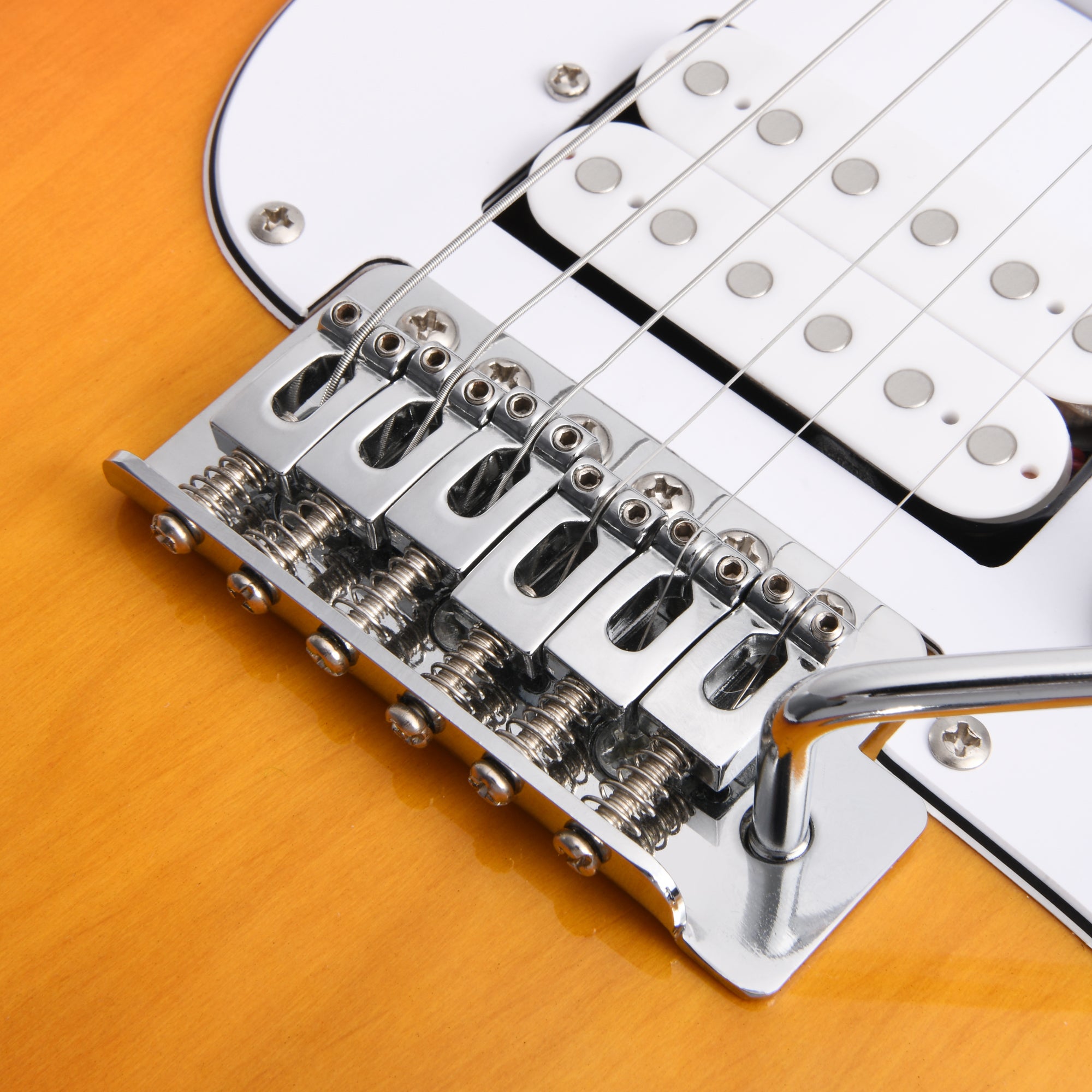 Donner DST-100 Full Size Electric Guitar Kit with Amplifier 39-Inch Solid Body HSS Pickup Beginner Set