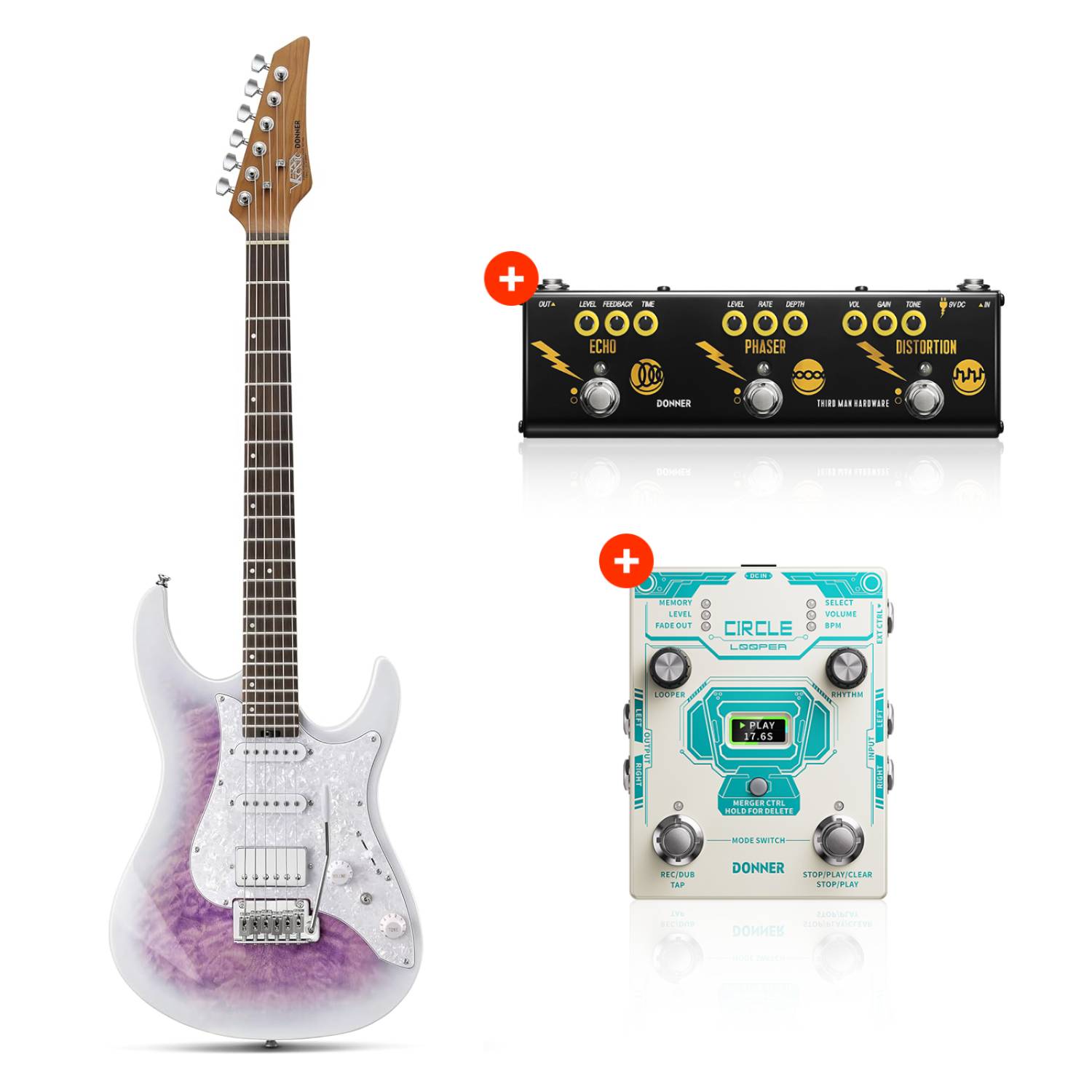 Donner DST-550 ST Electric Guitar