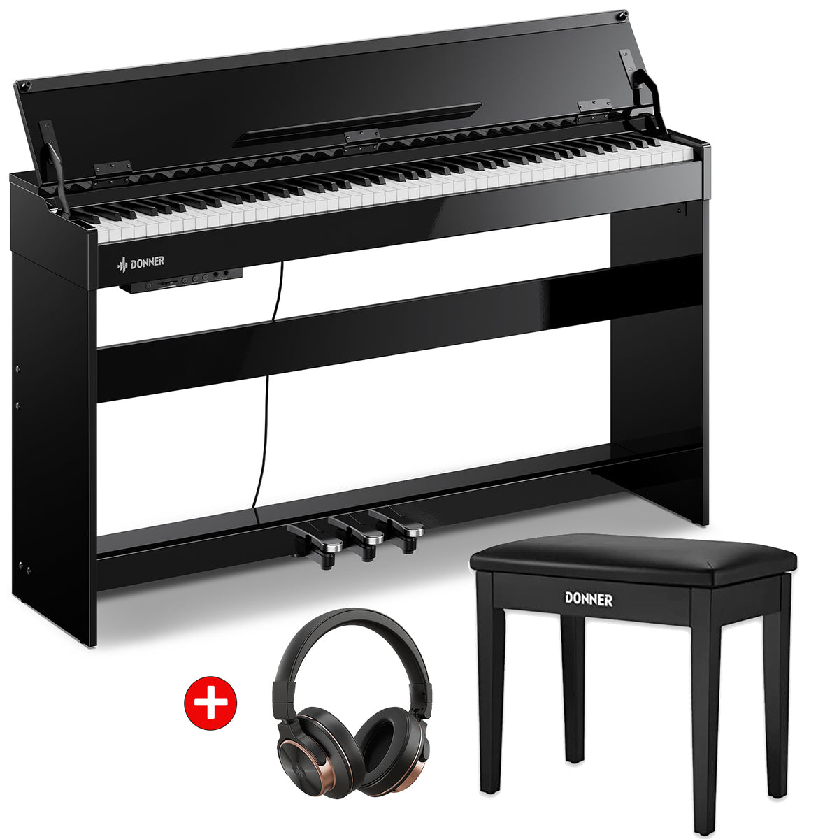 Donner DDP-75 Flip-Top Upright Digital Piano