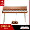 Donner DDP-80 PLUS 88 Key Weighted Wooden Upright Digital Piano with Semi-open Cover