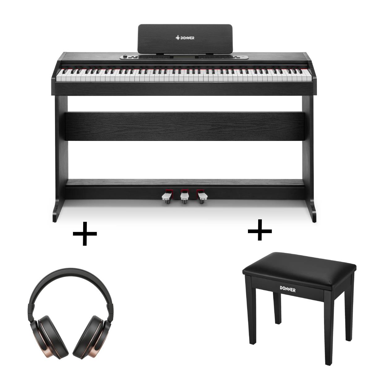 Donner DDP-95 Weighted Upright Digital Piano