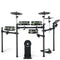 Donner DED-500 Series Electronic Drum Set 5-Drum 3-Cymbal with Moving HiHat/Mesh Heads/Included BD Pedal for Professional