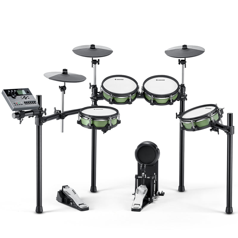 Donner DED-500 Electronic Drum Set 5-Drum 3-Cymbal with Standard Mesh Heads/Included BD Pedal-DED 500##