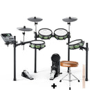 Donner DED-500 Electronic Drum Set 5-Drum 3-Cymbal with Standard Mesh Heads/Included BD Pedal