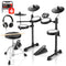 Donner DED-80 Best Electronic Drum Kit For Beginners with Headphones/Drum Throne