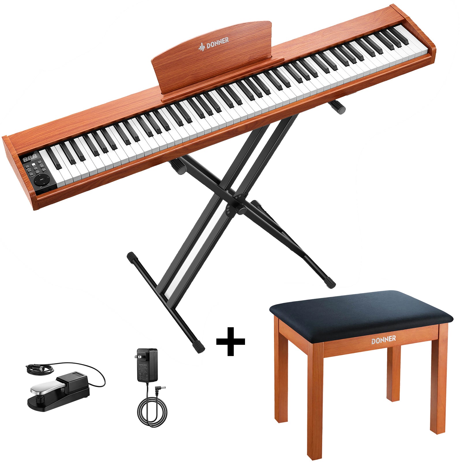 Donner DEP-1S Beginner Digital Piano Kit