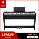 Donner DEP-20 88 Key Weighted Digital Piano with Furniture Stand & 3-Pedal