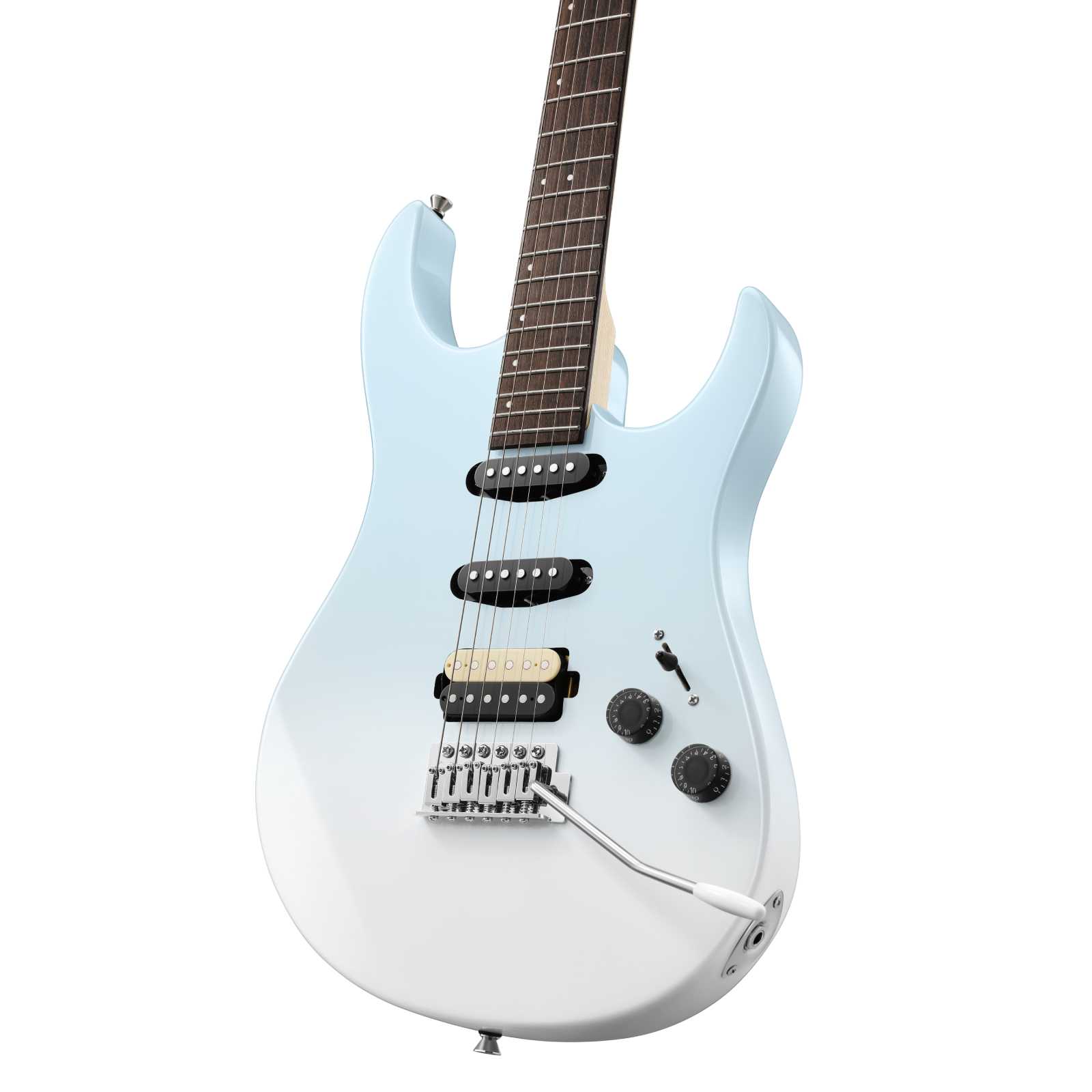 Donner DMT-66 Electric Guitar-Blue-White Gradient##