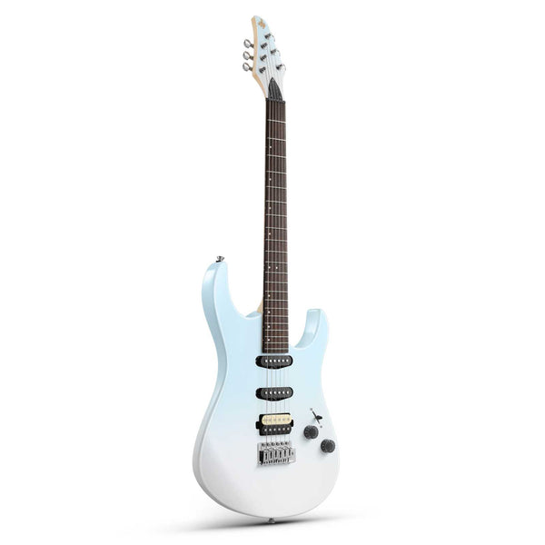 Donner DMT-66 Electric Guitar-Blue-White Gradient##