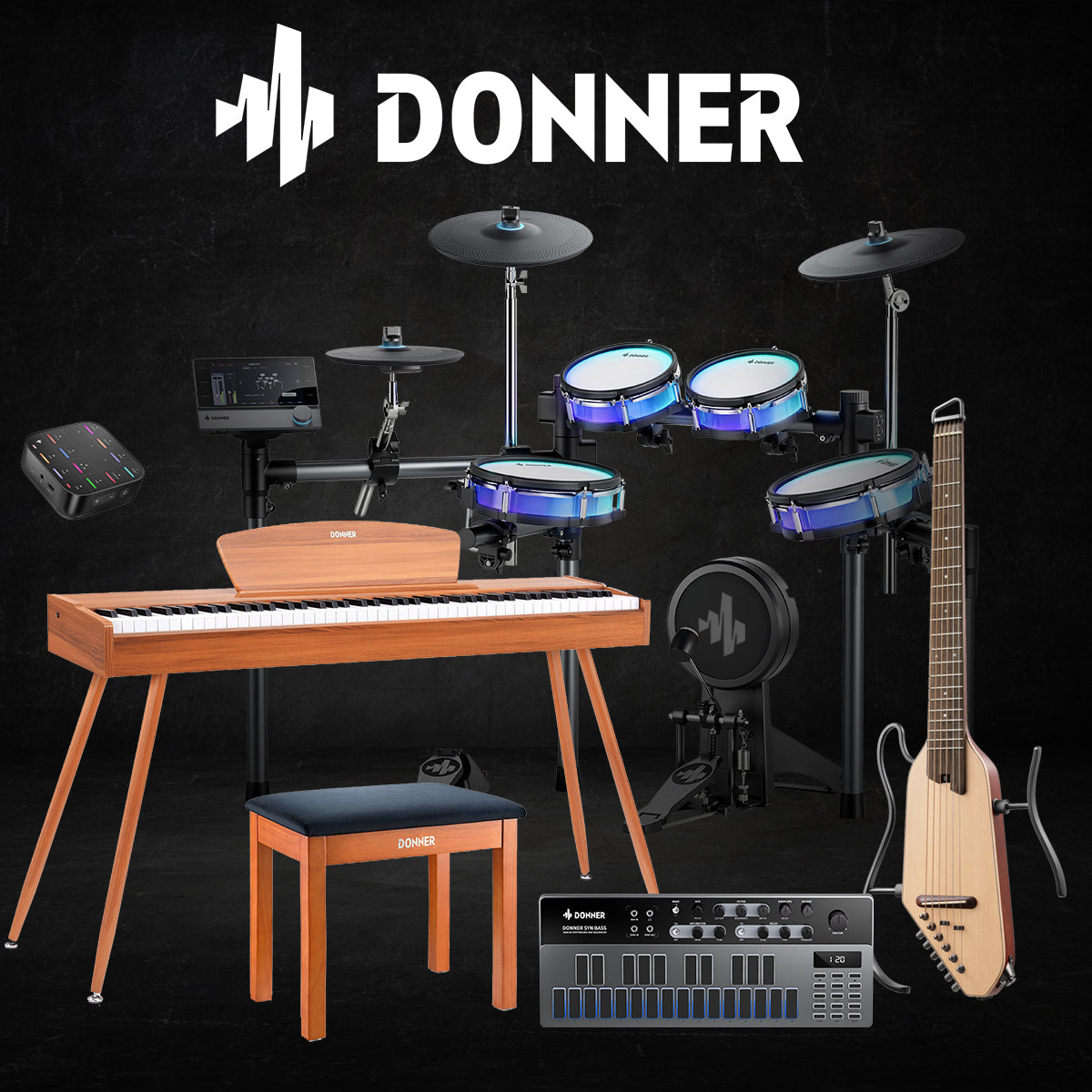 Acoustic Guitar - Donner Music - US