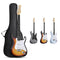 Donner DST-80 Sunburst Electric Guitar with Amplifier,Strap,String,Tuner,Cable,Capo and Pick