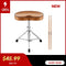 Donner DT-50 Brown Slim Saddle Drum Stool