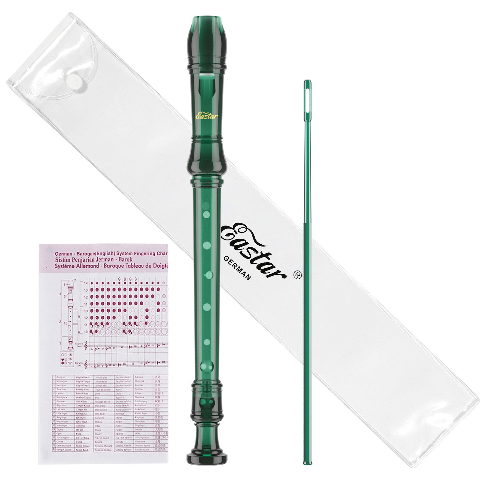 Eastar ERS-1GG German Soprano Recorder