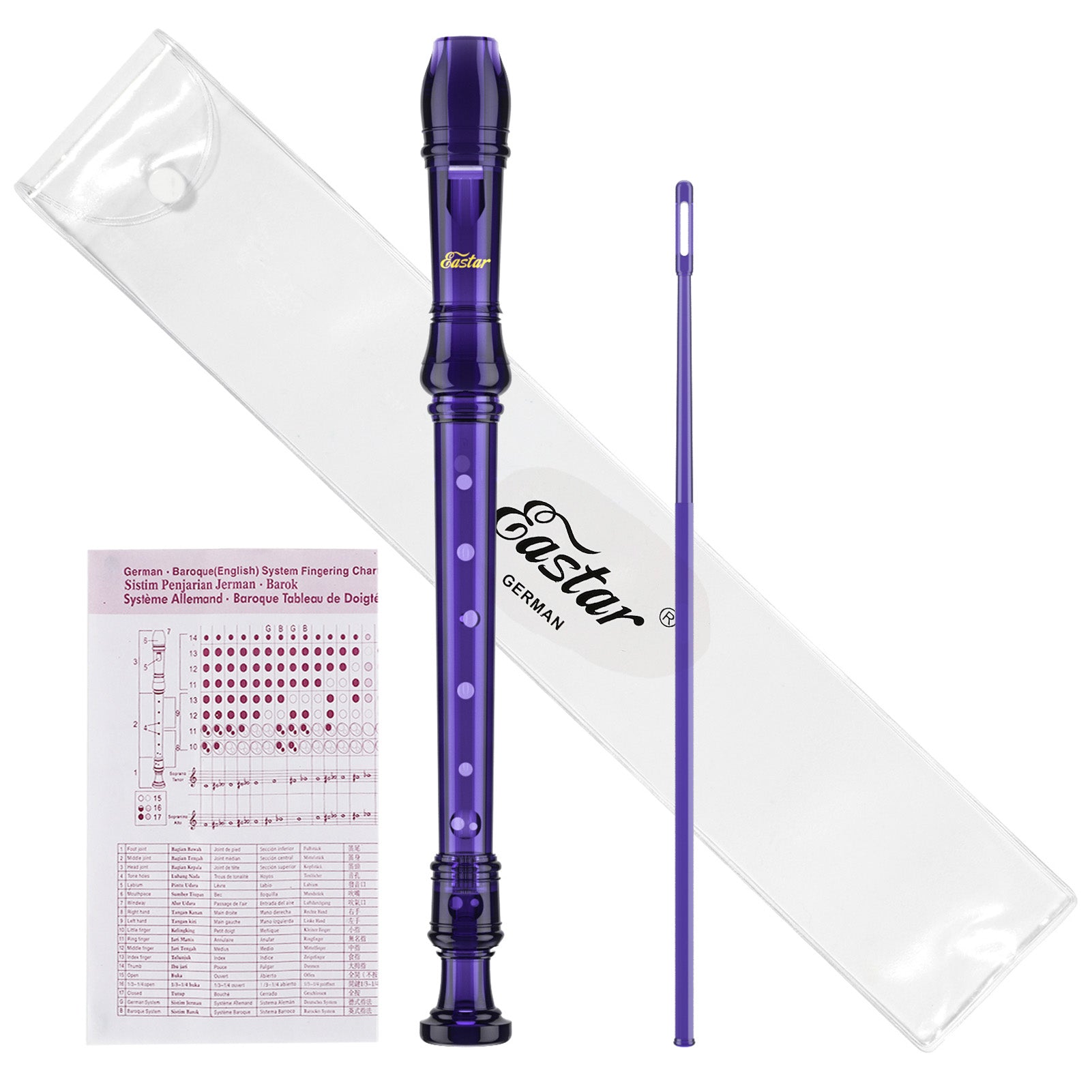 Eastar ERS-1GG German Soprano Recorder