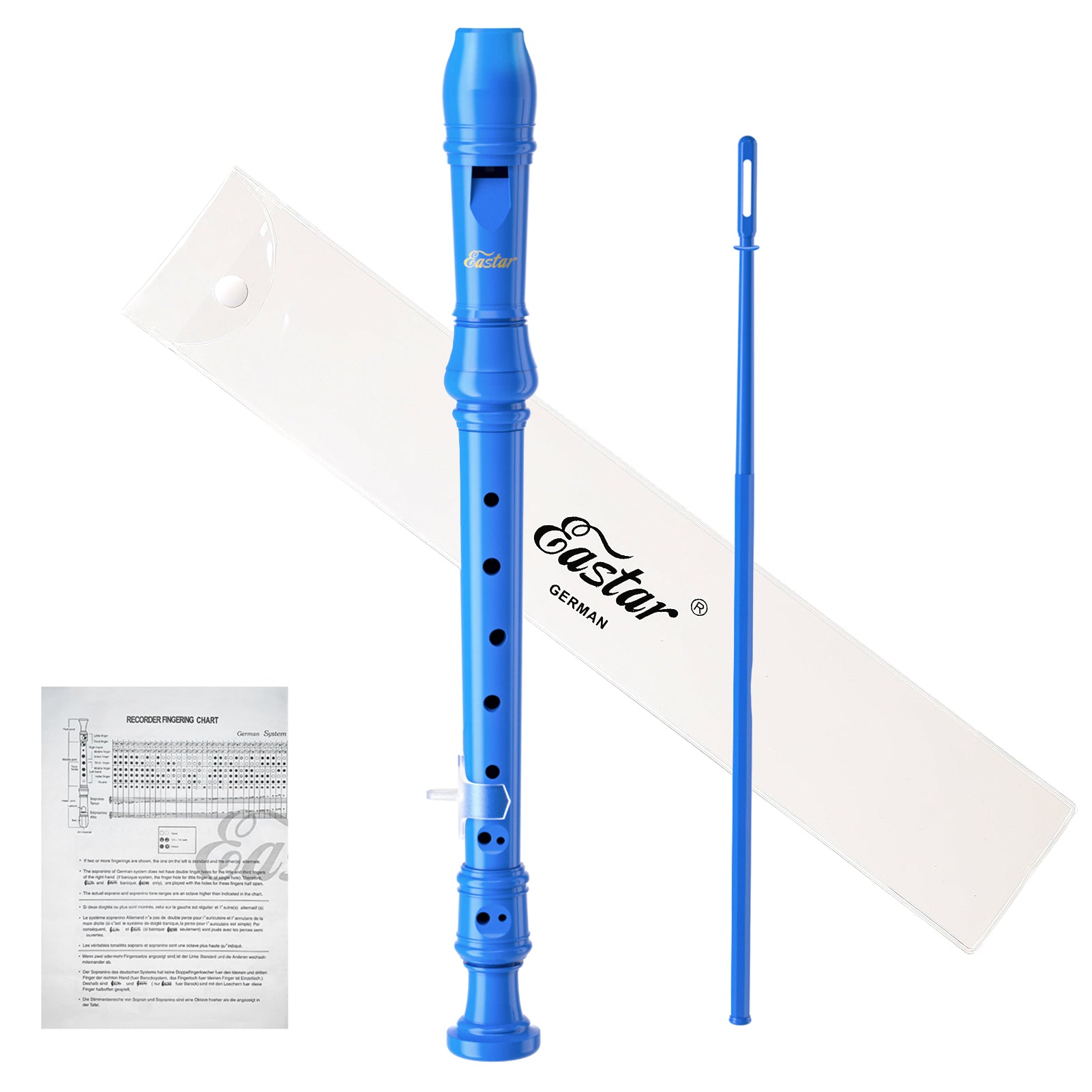 Eastar ERS-1GG German Soprano Recorder