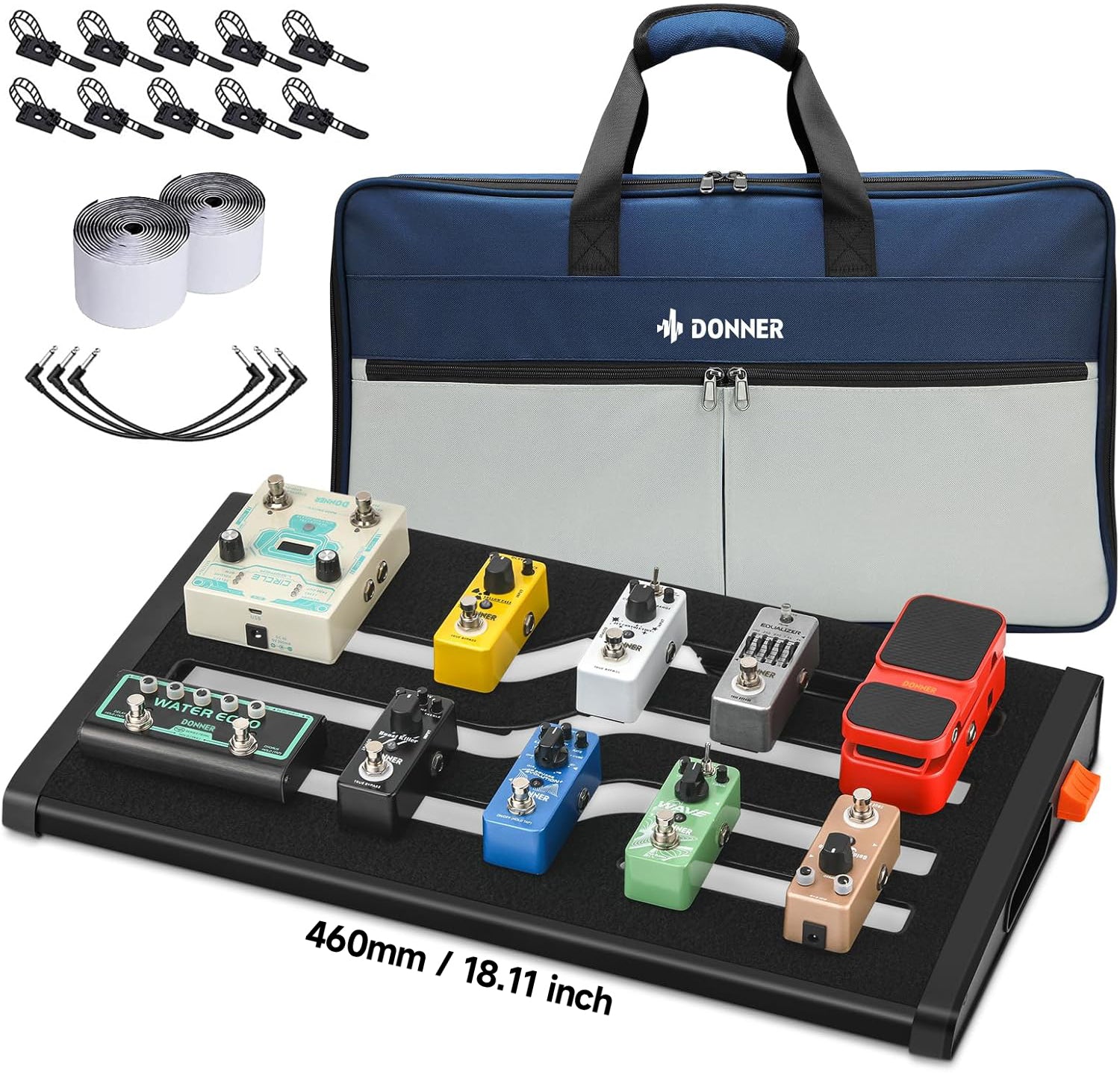 Donner Guitar Effects Pedal Board