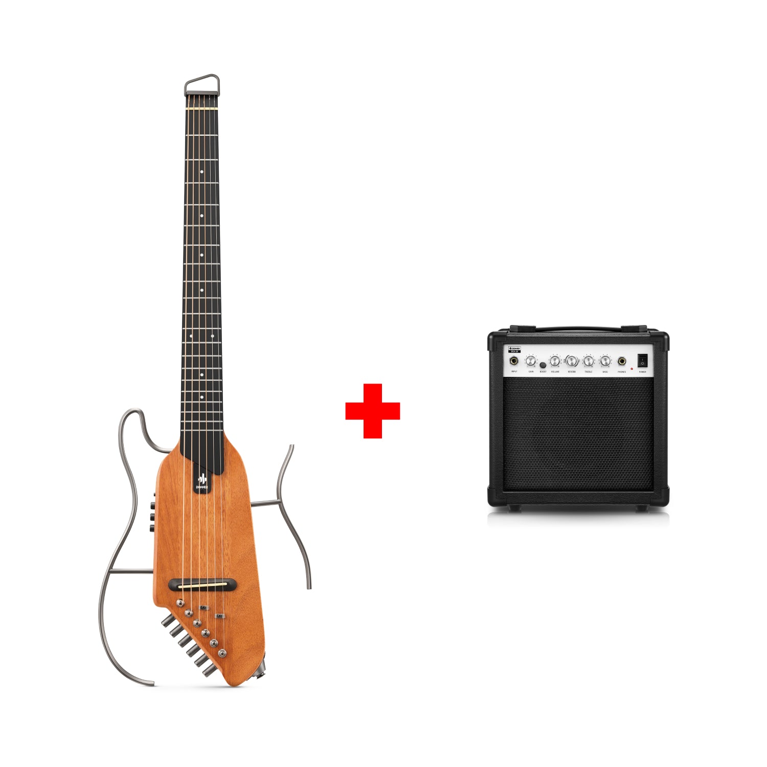 Donner HUSH™ I Acoustic-Electric Travel Guitar