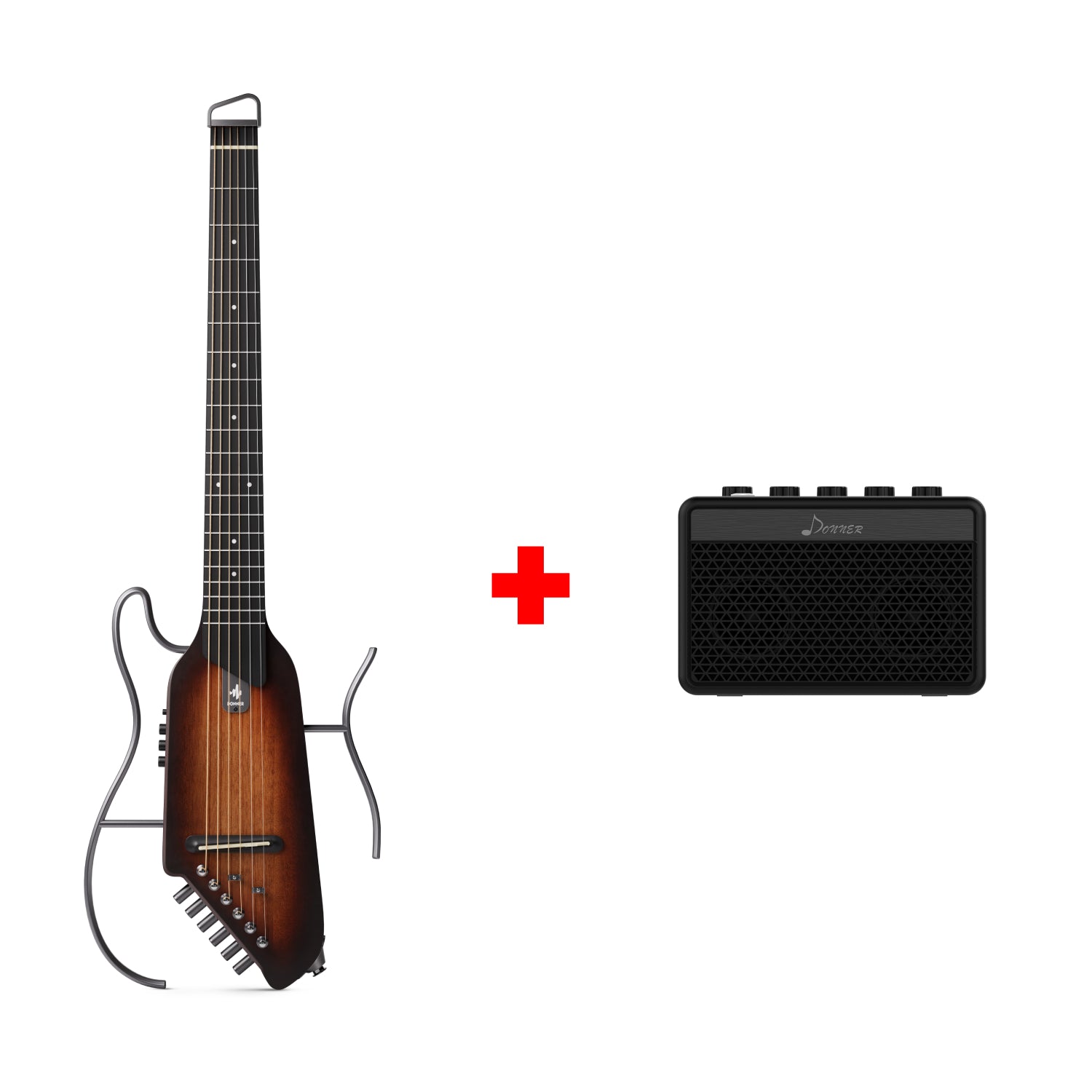 Donner HUSH™ I Acoustic Guitar Kit for Travel