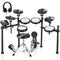 Donner DED-200X Electronic Drum Set 5-Drum 4-Cymbal 450-Sound with Drum Throne/Headphone