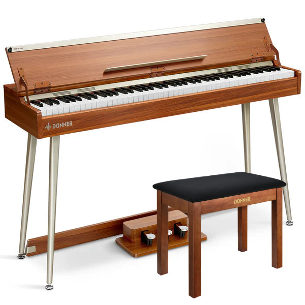 Donner DDP-80 PLUS Digital Piano with Semi-open Cover