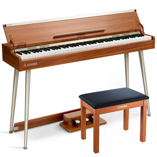Donner DDP-80 PLUS Digital Piano with Semi-open Cover