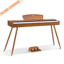 Donner DDP-80 Wooden Style 88 Key Weighted Digital Piano with Stand & 3 Pedal