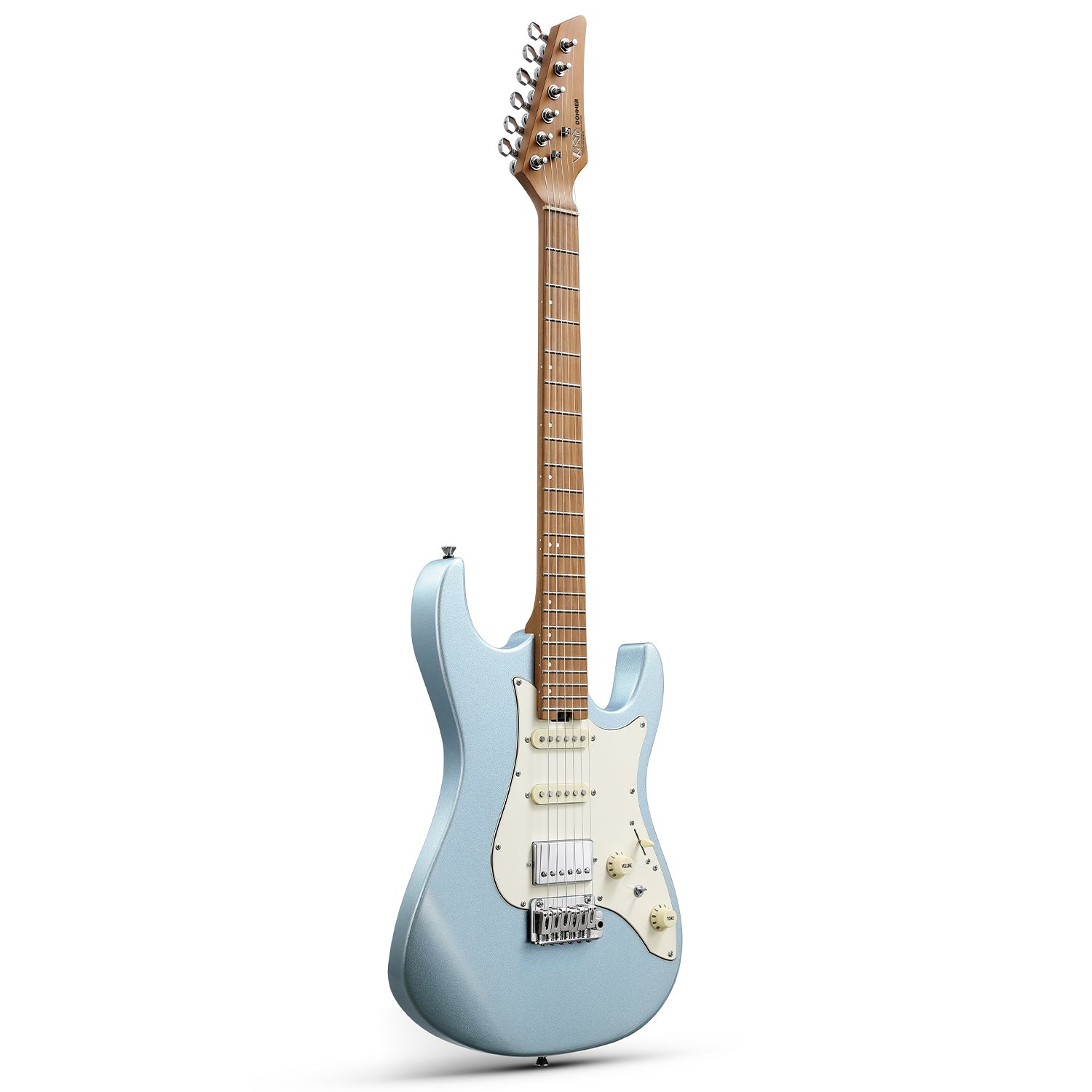 Donner DST-550 39-inch ST Electric Guitar SSH/SSS Pickup-Blue##