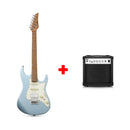 Donner DST-550 39-inch ST Electric Guitar HSS Pickup Solid Double-Cut Poplar Body