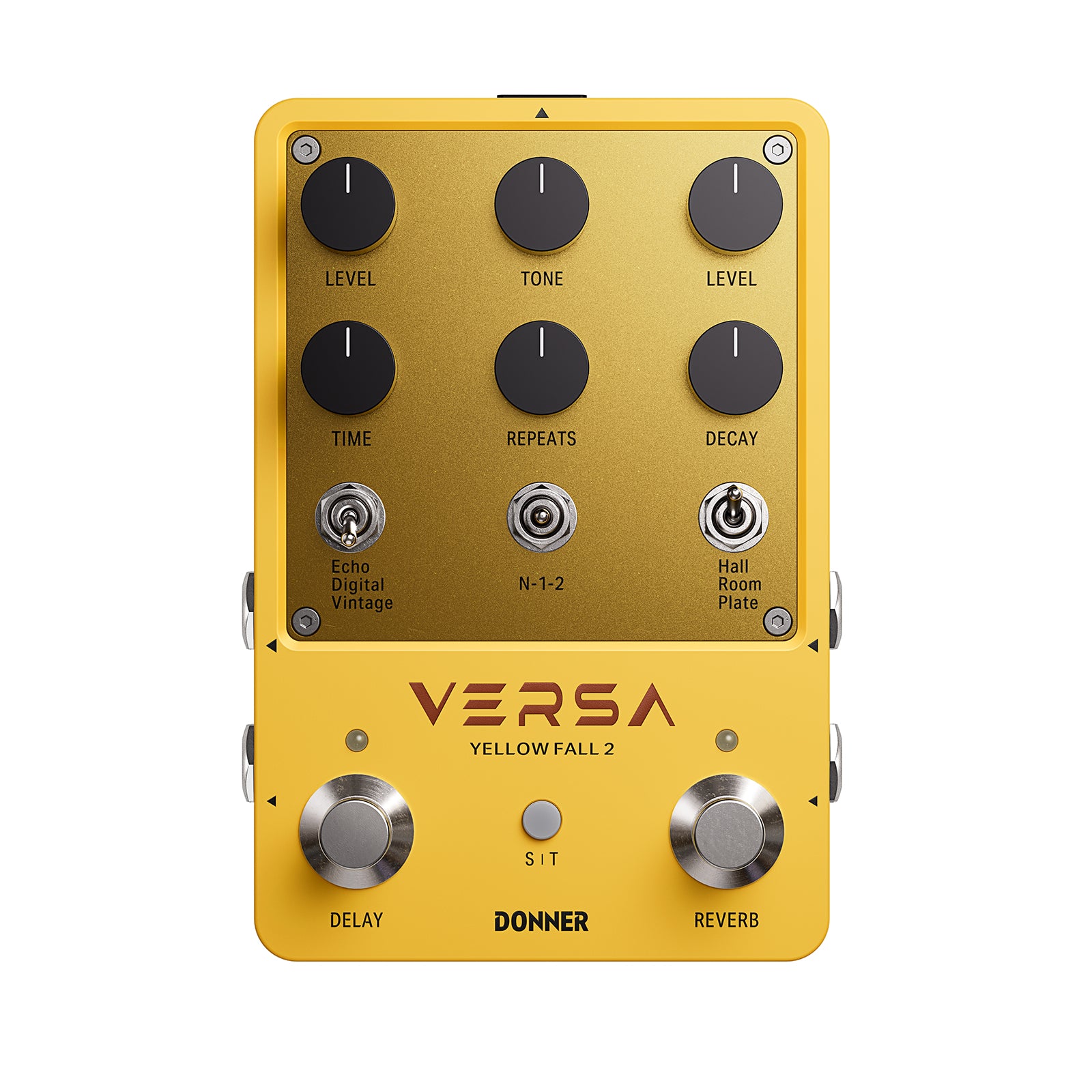 Donner Versa - Yellow Fall II Reverb&Delay Combo Pedal